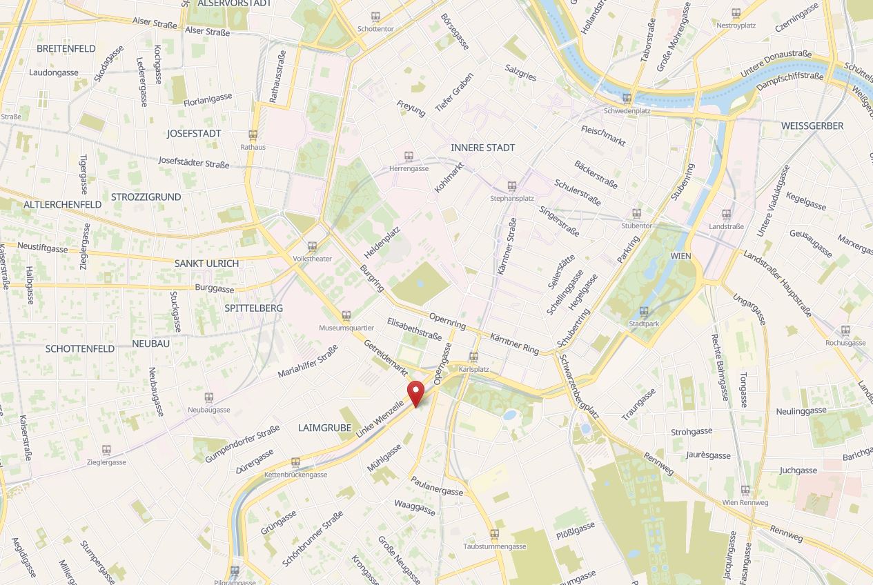 Stadtplan Wien